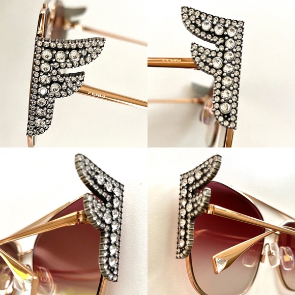Fendi Crystal Sunglasses - Picture 9 of 16